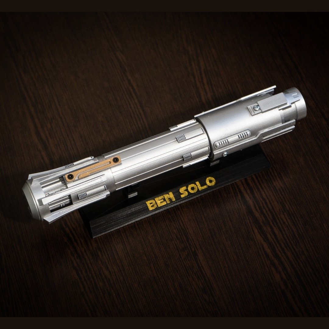 Ben Solo Lightsaber | Star Wars Custom Lightsaber Prop - 摆饰 - 塑料 银色