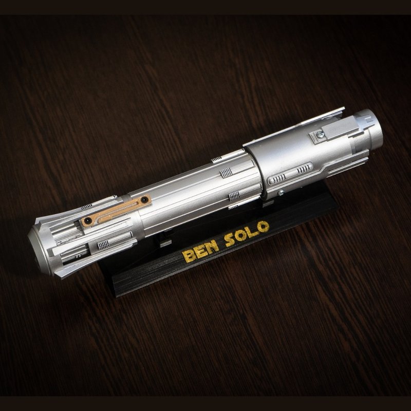 Ben Solo Lightsaber | Star Wars Custom Lightsaber Prop - 摆饰 - 塑料 银色