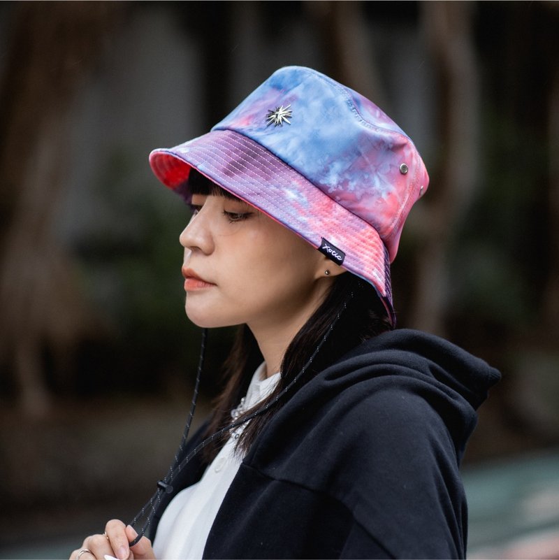 扎染渔夫帽 - 帽子 - 聚酯纤维 透明