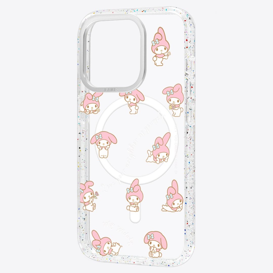 美乐蒂 人生百态 透彩框标准/磁吸版 iPhone 16 15 14 13 Pro Max - 手机壳/手机套 - 环保材料 粉红色