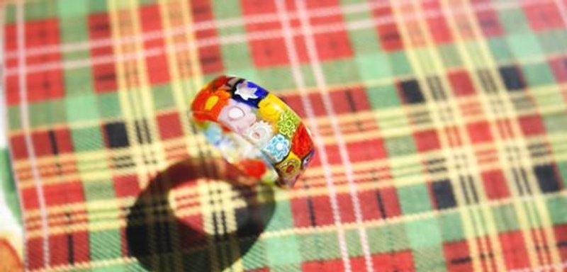 floral ring - 戒指 - 其他金属 