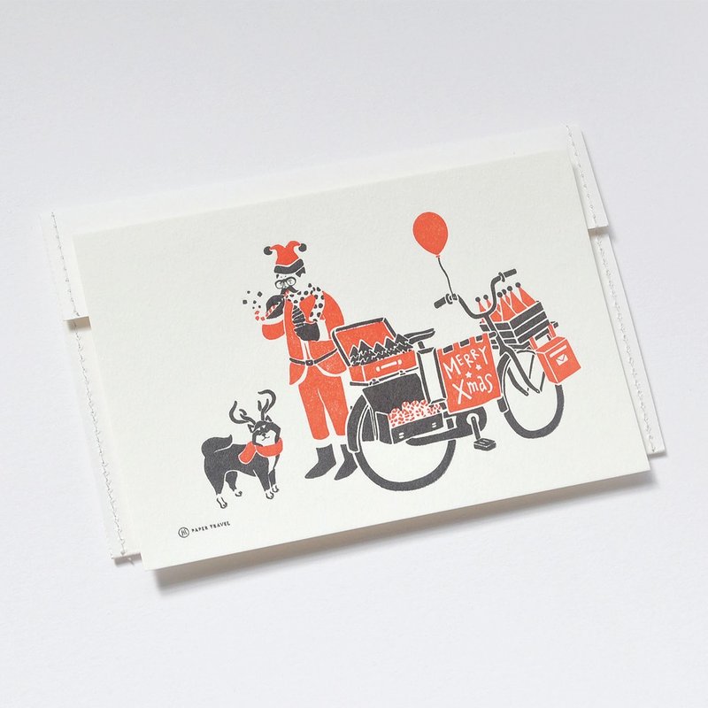 纸上行旅 凸版耶诞卡 - 卡片/明信片 - 纸 