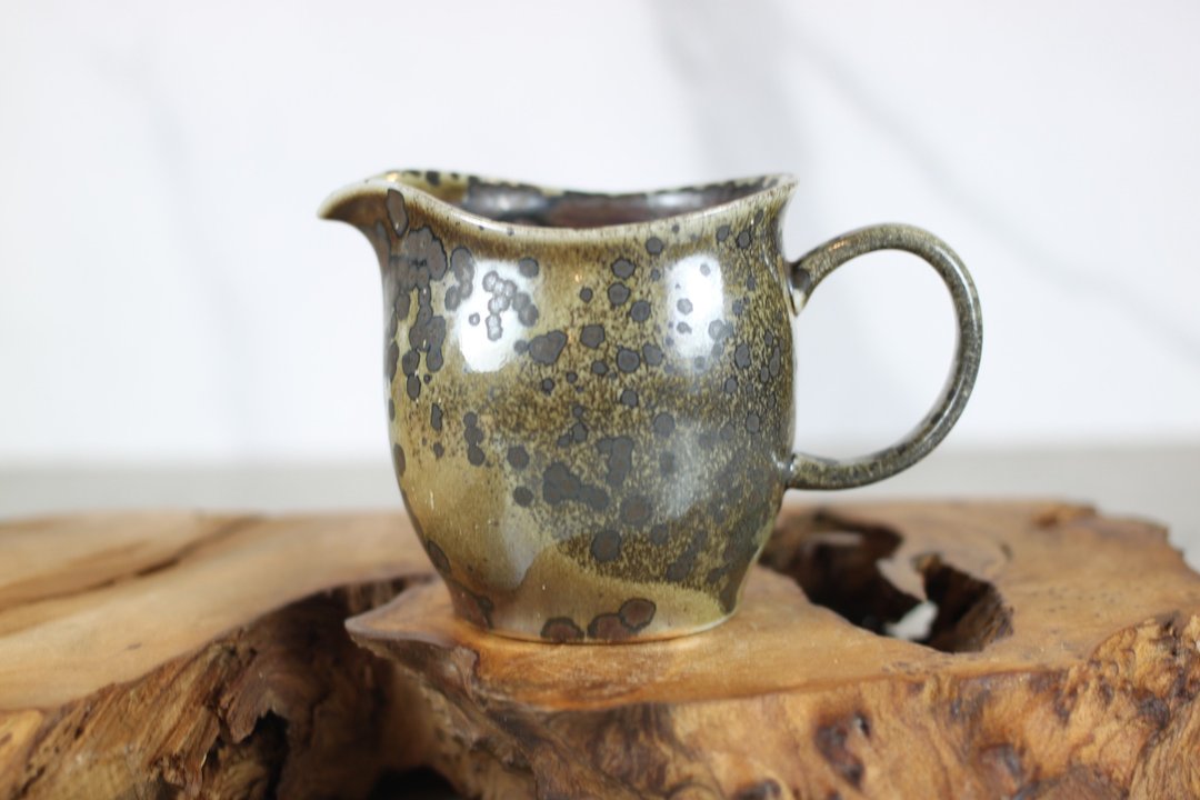 【沐春生活】天然落灰 柴烧茶海 公道杯 名家叶敏祥手作 220ml - 茶具/茶杯 - 瓷 