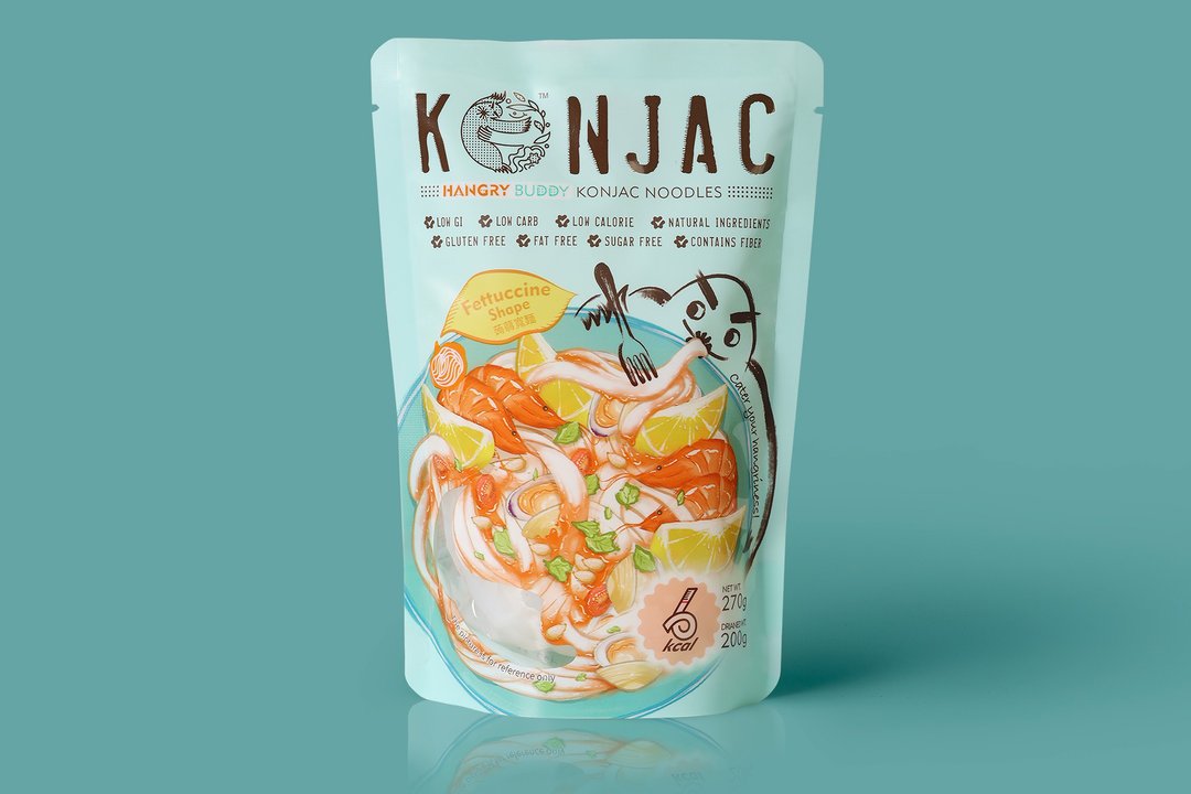 原味蒟蒻宽面 - 面/面线/米粉 - 其他材质 