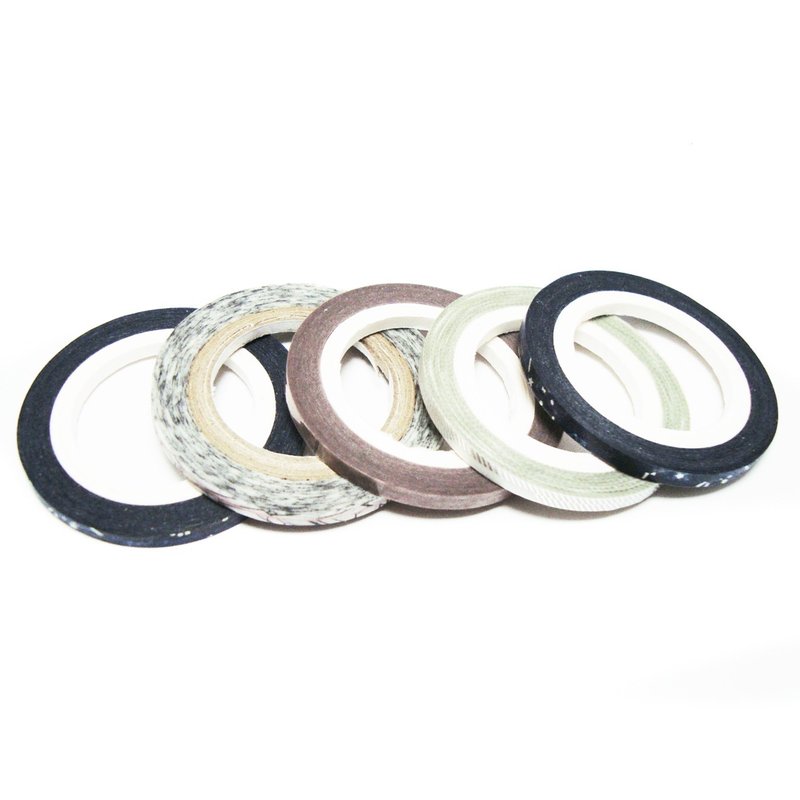 纸胶带出血H─烫银组合 - 纸胶带 - 纸 多色