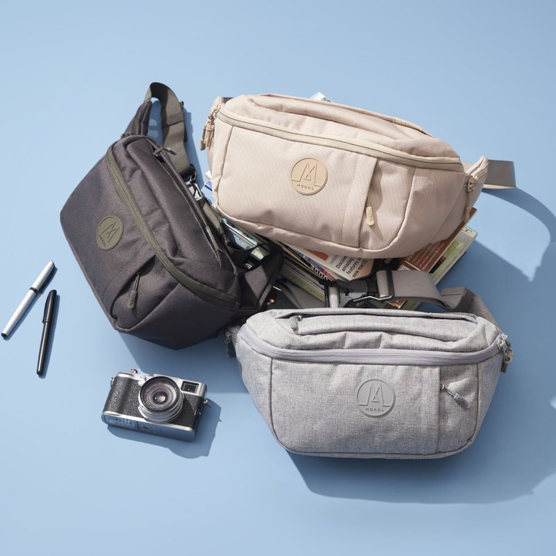 MORAL Rochester Yakka 型格单肩包 斜挎包 防泼水 RFID防盗刷 - 侧背包/斜挎包 - 环保材料 黑色