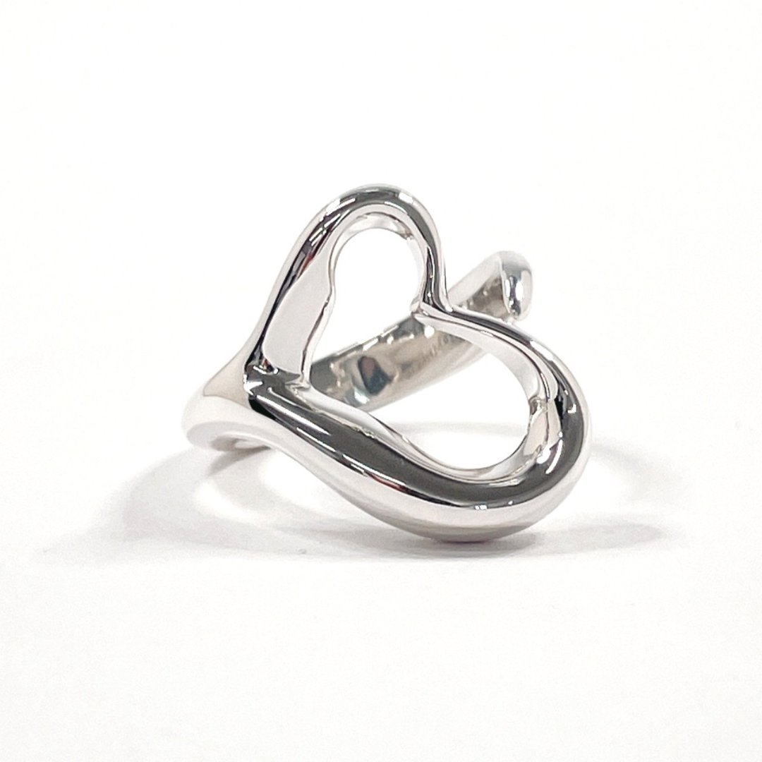 【日本直送 中古美品】8号 蒂芙尼 TIFFANY&Co. 戒指 经典心形 艾尔莎·毕尔蒂 银 925 - 戒指 - 纯银 银色