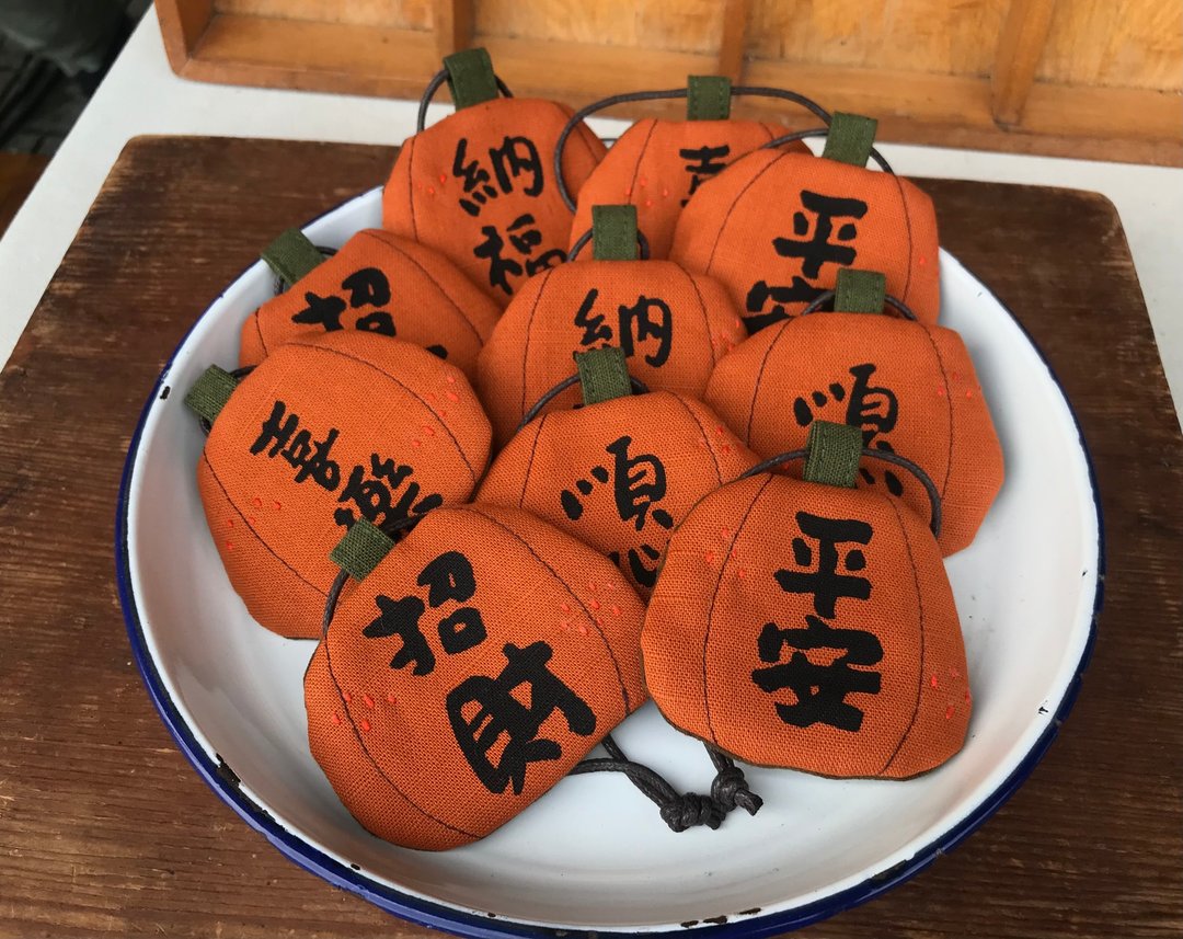 小南瓜屏幕擦钥匙圈 - 钥匙链/钥匙包 - 棉 橘色