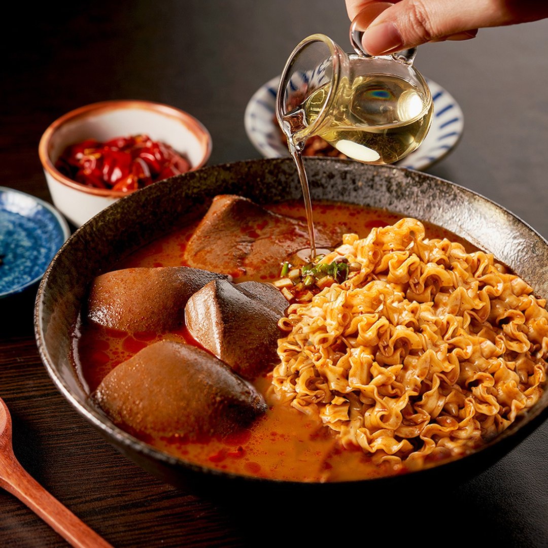 【金博家】英雄泪 麻辣鸭血692g/盒 - 料理包 - 其他材质 红色