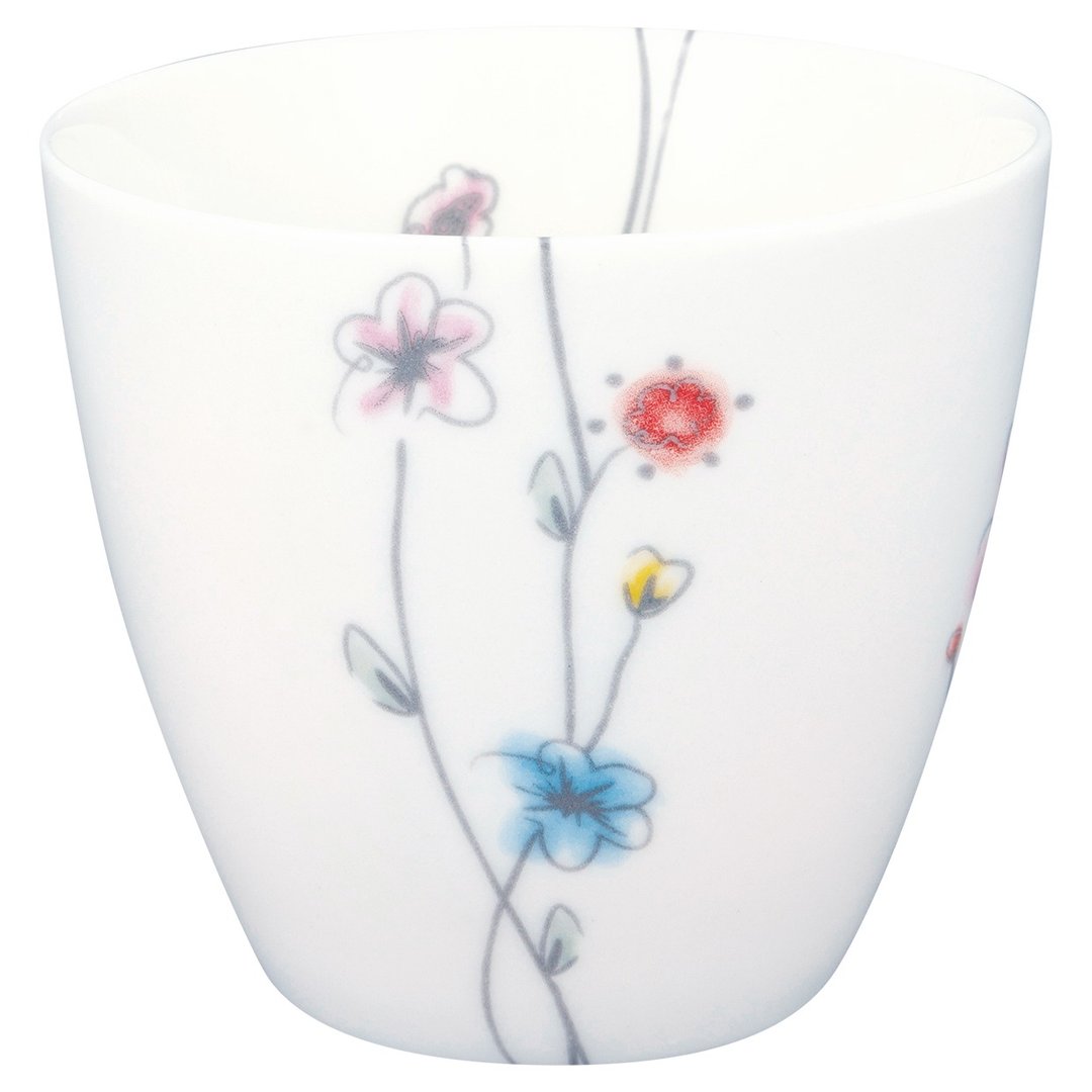 【新品】丹麦Greengate Venissa white 拿铁杯 - 其他杯子 - 陶 多色
