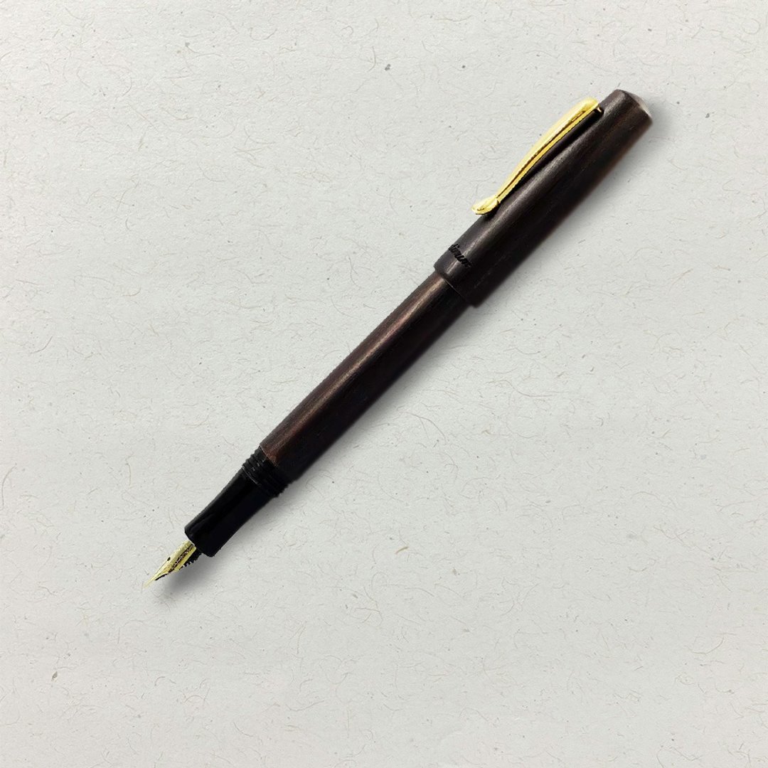 【PLATINUM】白金牌 黑檀木钢笔 提供刻字服务 PE-2800(原厂正货) - 钢笔 - 木头 咖啡色