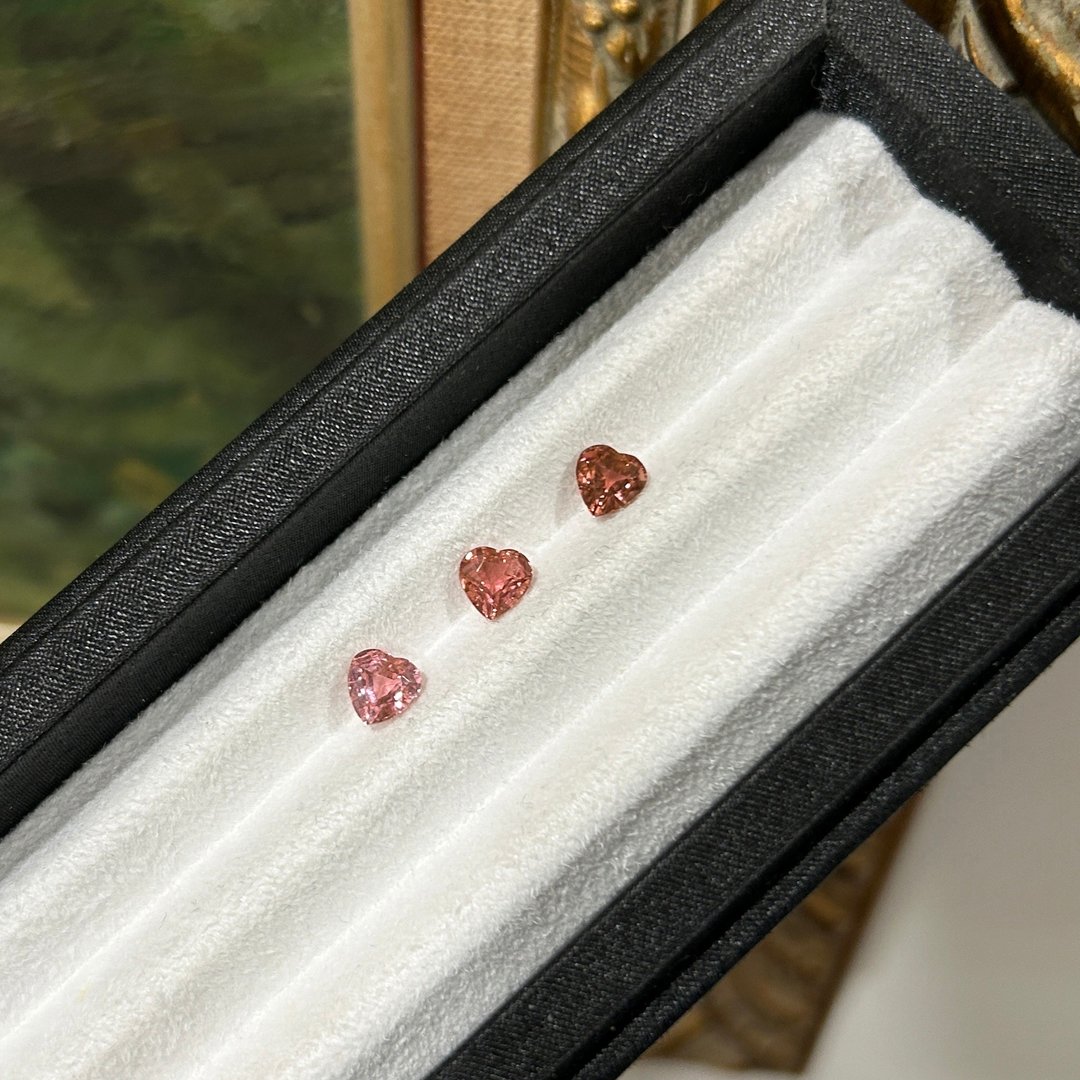 【裸石】碧玺 Tourmaline LT231/LT232/LT233 - 项链 - 宝石 粉红色