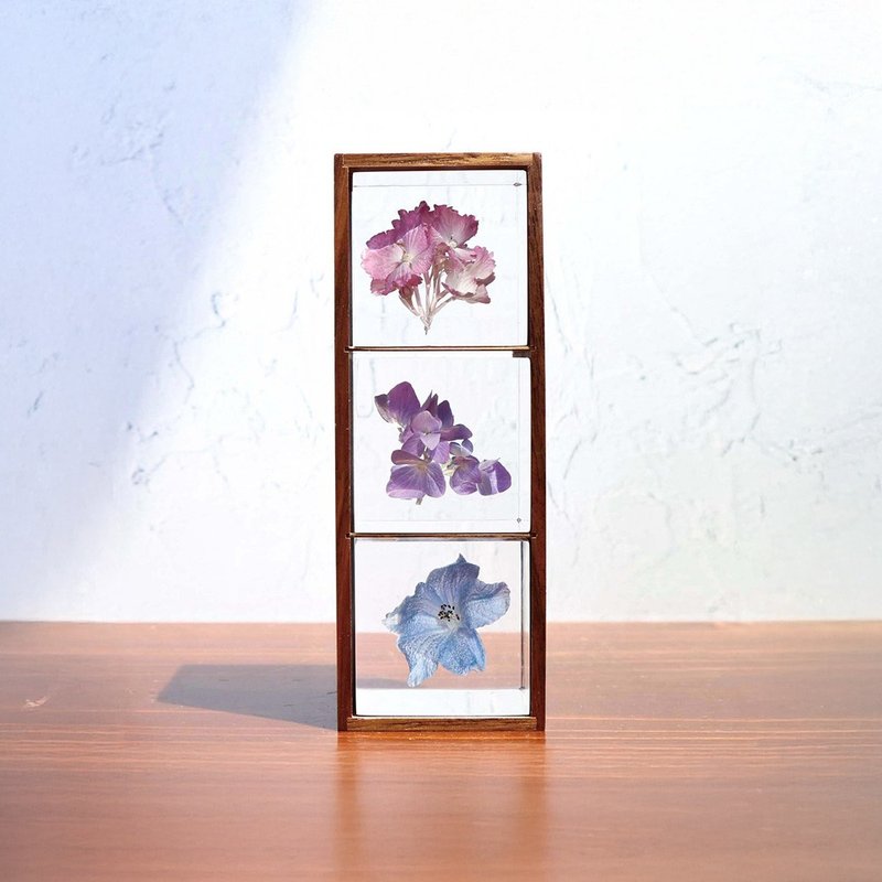 Sola cube 立方块木质置物三层柜 - 摆饰 - 其他材质 咖啡色