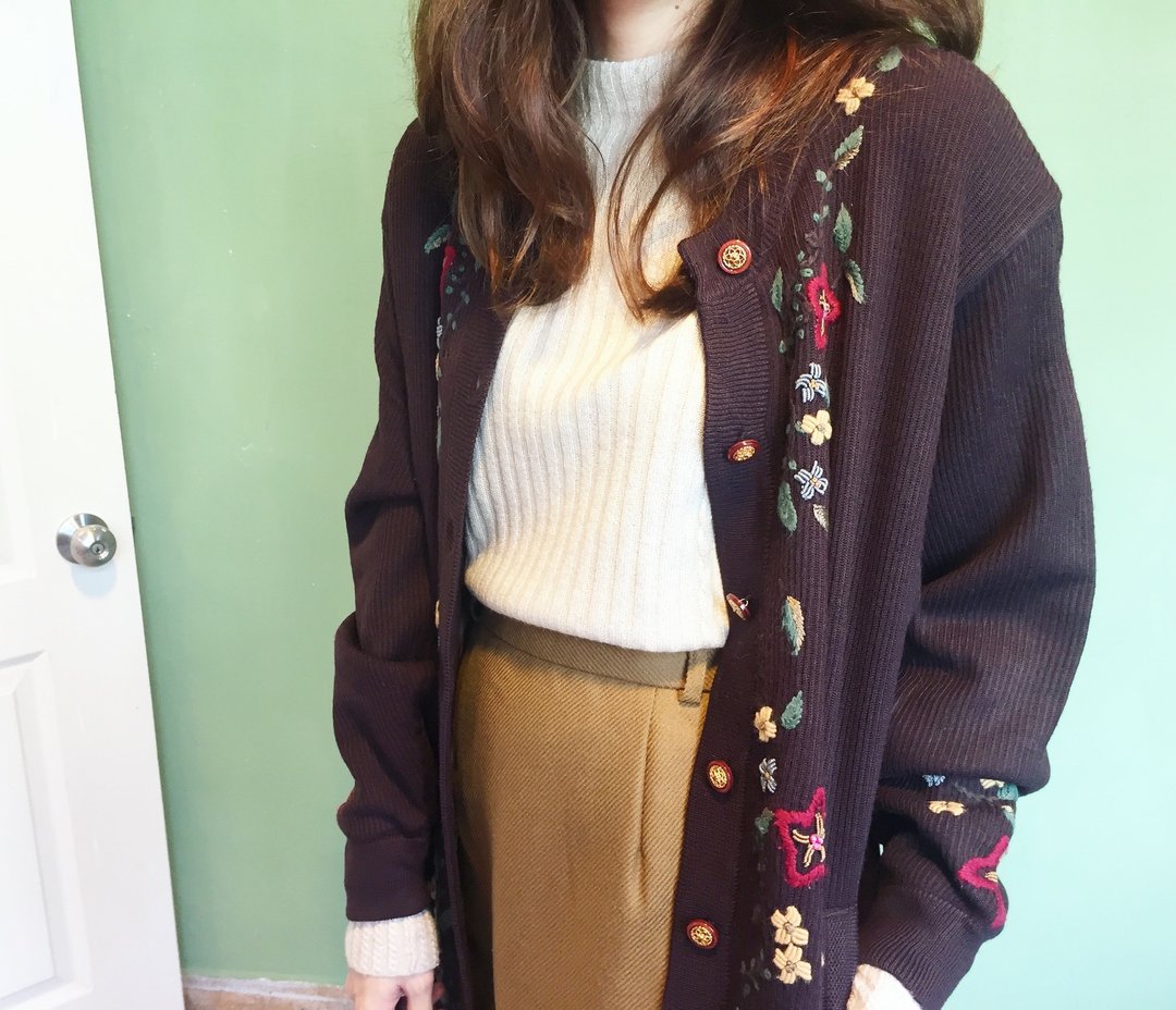 古窟商行 │WINTER KNITWEAR│ 冬日的美好针织衣物 温暖倍增 - 女装针织衫/毛衣 - 羊毛 咖啡色