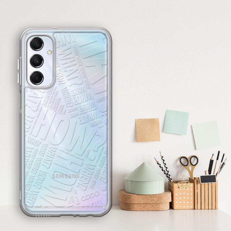 A15/A25/A26/A34/A35/A36/A55/A56/M14/M34 5G 浮雕感双料壳-4W - 手机壳/手机套 - 其他材质 多色