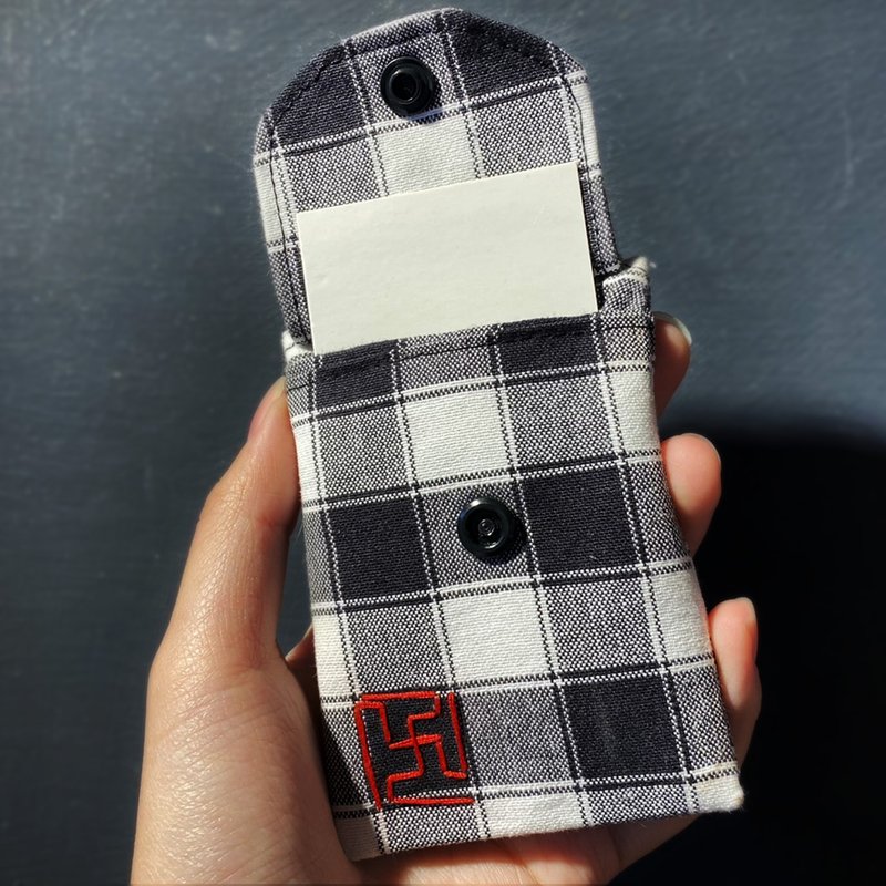 花帔小福袋 - 证件套/卡套 - 棉．麻 