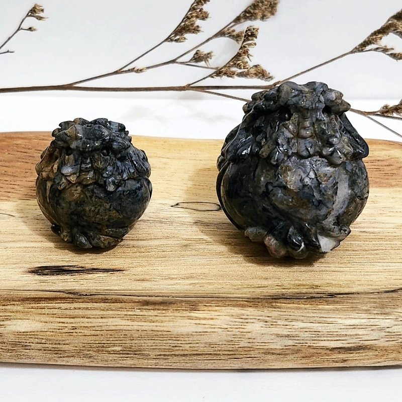 彼得石龙龟 - 摆饰 - 玉石 蓝色