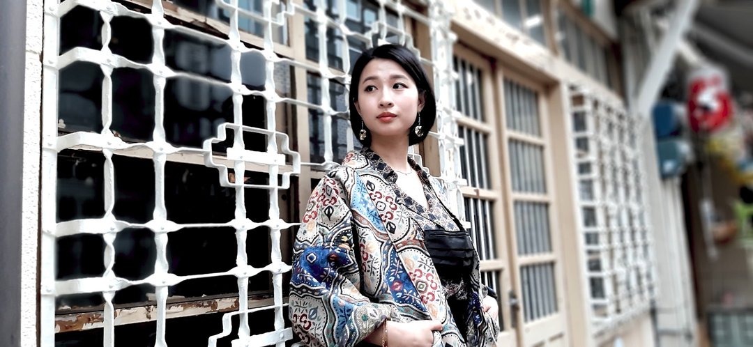 AMIN'S SHINY WORLD 大民族提花彩色窗花 KIMONO - 男装外套 - 棉 多色