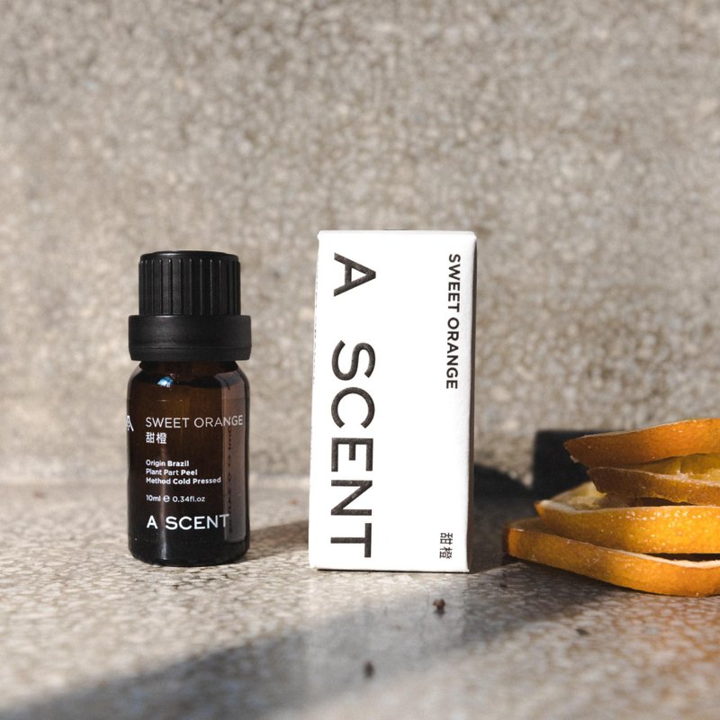 甜橙精油 10ml - 香薰/精油/线香 - 精油 黄色