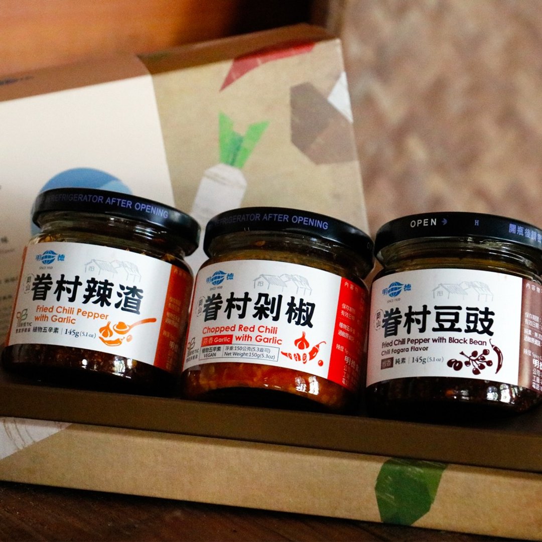 【明德食品】【眷村3入礼盒C】 - 酱料/调味料 - 玻璃 