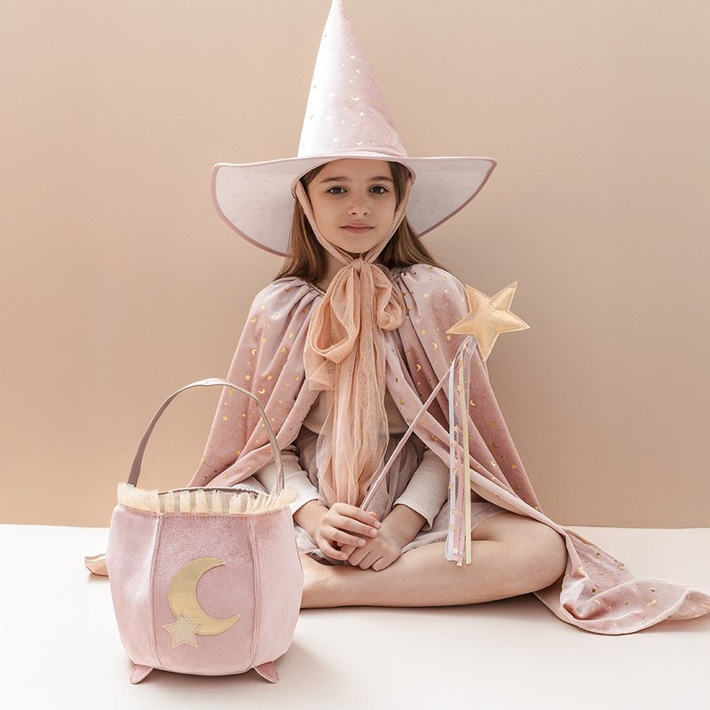 英国Mimi & Lula_AW25_变装派对_粉红魔法锅造型提篮 - 婴儿饰品 - 聚酯纤维 