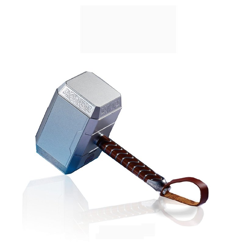 InfoThink索尔雷神之锤行动电源10400mAh(含声光效果) - 充电宝/传输线 - 其他金属 灰色