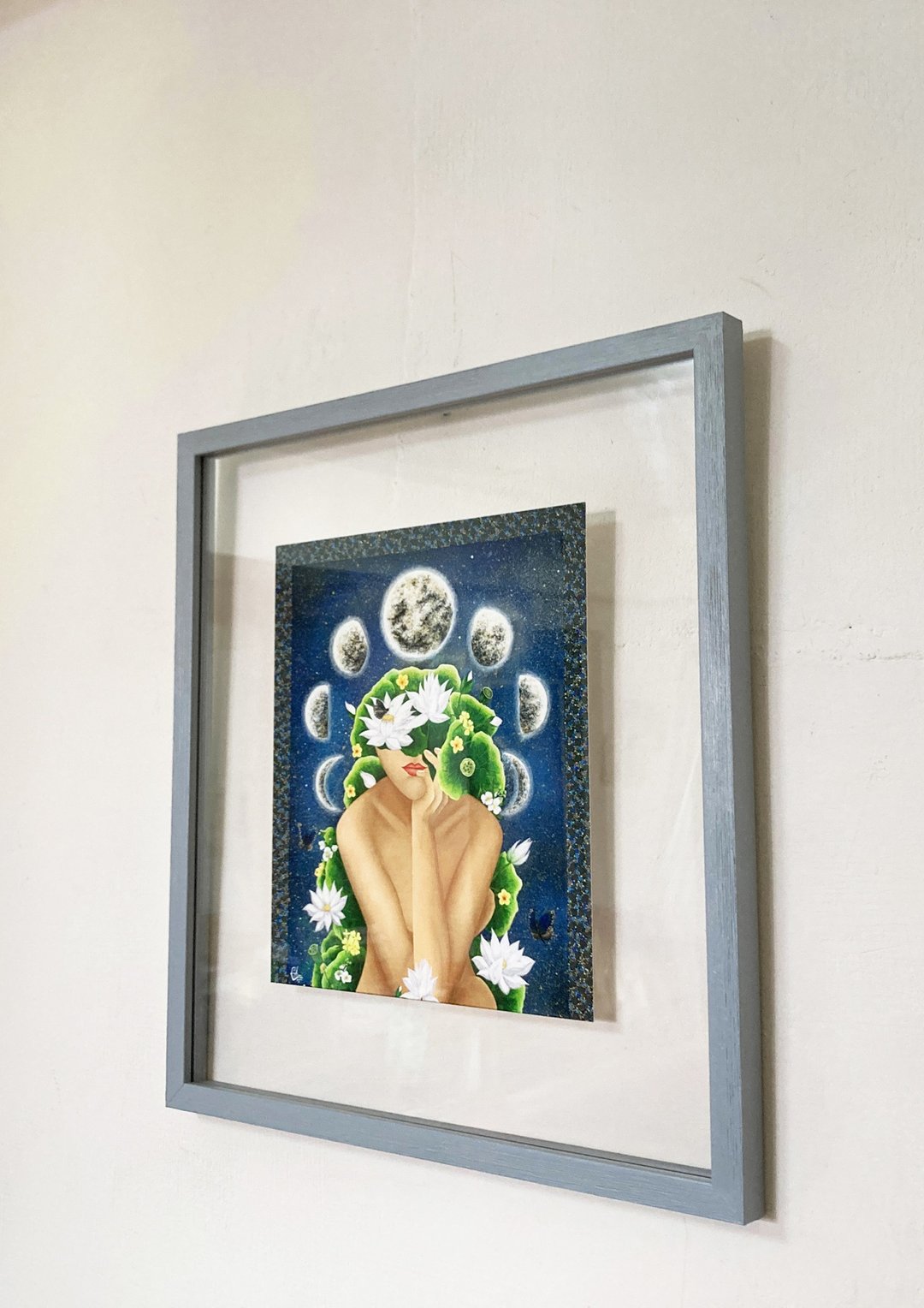 月映脉动  艺术微喷  限量版画 精选相框  Giclée Print - 海报/装饰画/版画 - 纸 多色