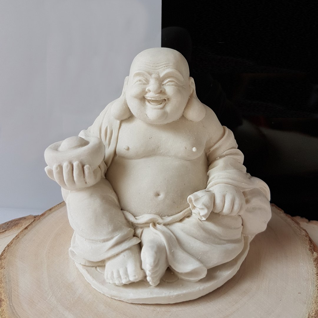 清定祥瑞欢喜佛 居家装饰 办公室小物 扩香石含吸湿防潮性 - 香薰/精油/线香 - 其他材质 透明