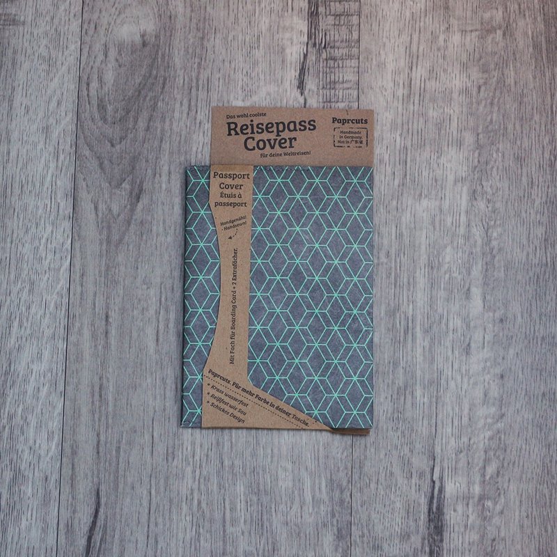 德国 Paprcuts.de 护照夹(窗花绿) - 护照夹/护照套 - 其他材质 绿色