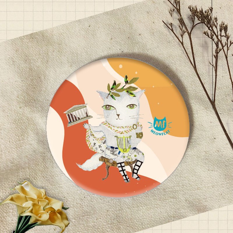 Meowflat 胸章/徽章/别针|猫2.0系列 - 徽章/别针 - 塑料 