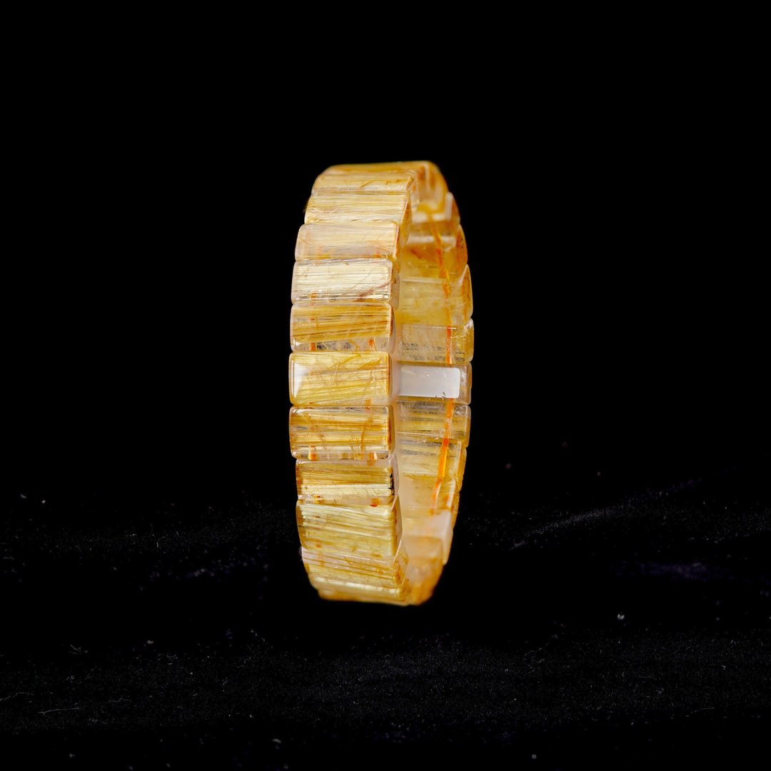 宝丽金珠宝-天然钛晶手排 - 手链/手环 - 水晶 