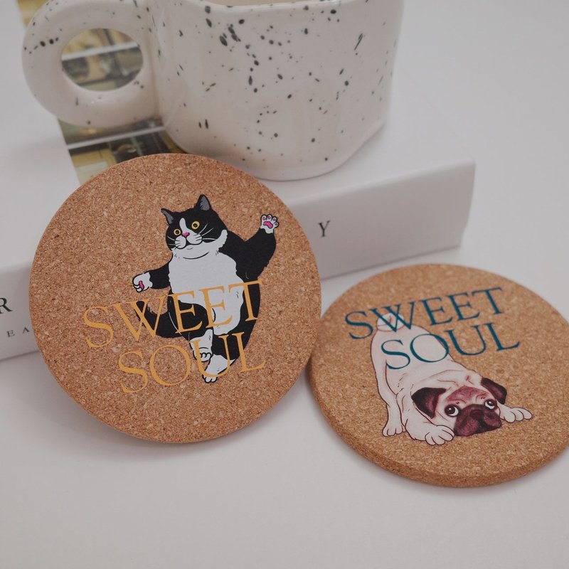 定制化杯垫 软木杯垫 隔热垫 饮料杯垫 礼物 文创 - 杯垫 - 其他材质 