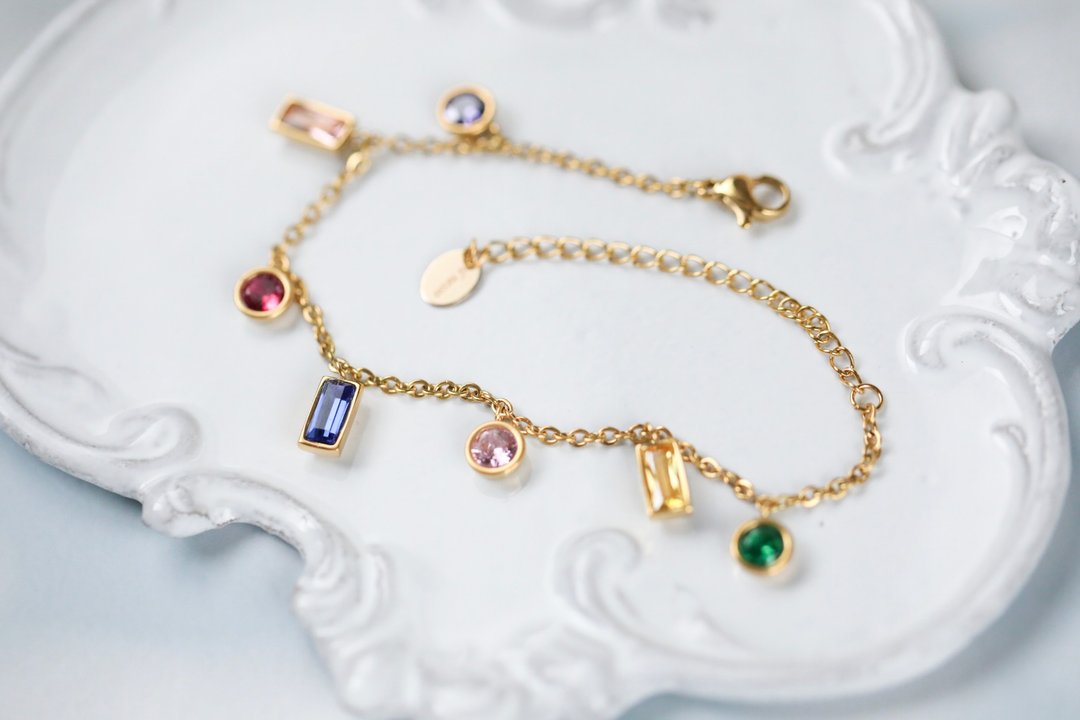Bracelet cassaforte Titanium Allergic to metal - 手链/手环 - 其他金属 多色