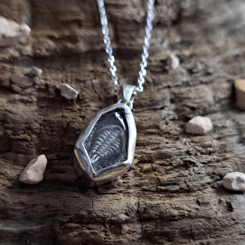 冰封三叶虫 No.12 - 项链 - 银 