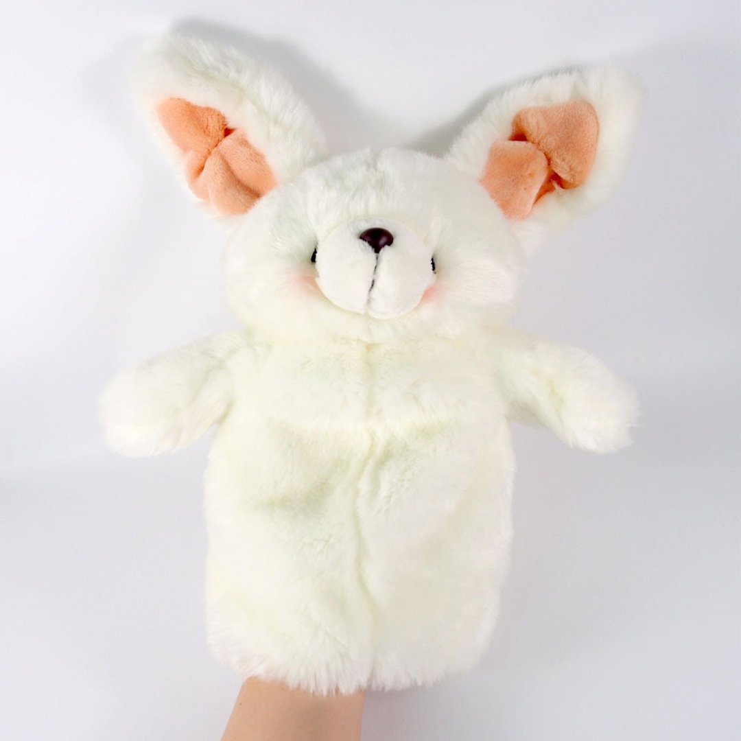 绒毛手偶-兔兔【Hallmark-ForeverFriends 绒毛-宝宝系列】 - 玩具/玩偶 - 其他材质 白色