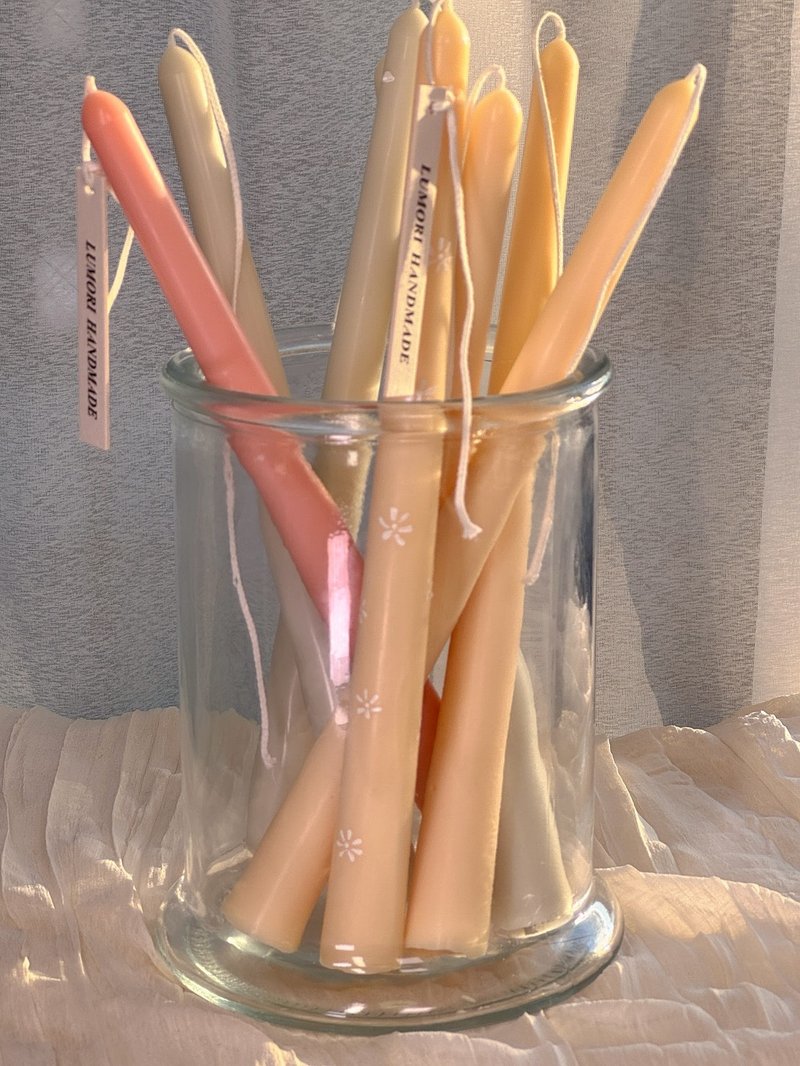 手工制长型香氛蜡片礼盒装・可选香气 - 蜡烛/烛台 - 蜡 