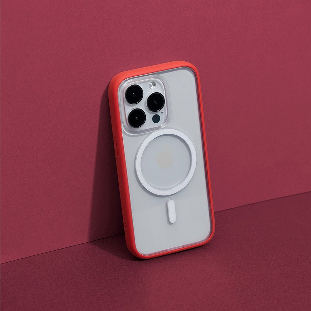 Mod NX(MagSafe兼容)超强磁吸手机壳/红色 for iPhone系列 - 手机配件 - 塑料 红色