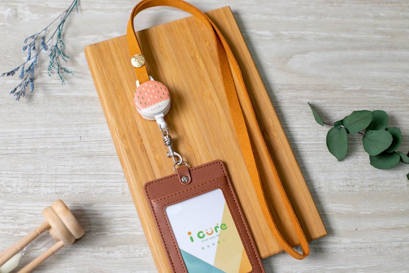 i 好戴 伸缩证件套组-几何图形系列 / 布花-梅雨季_ADL9 - 证件套/卡套 - 其他材质 