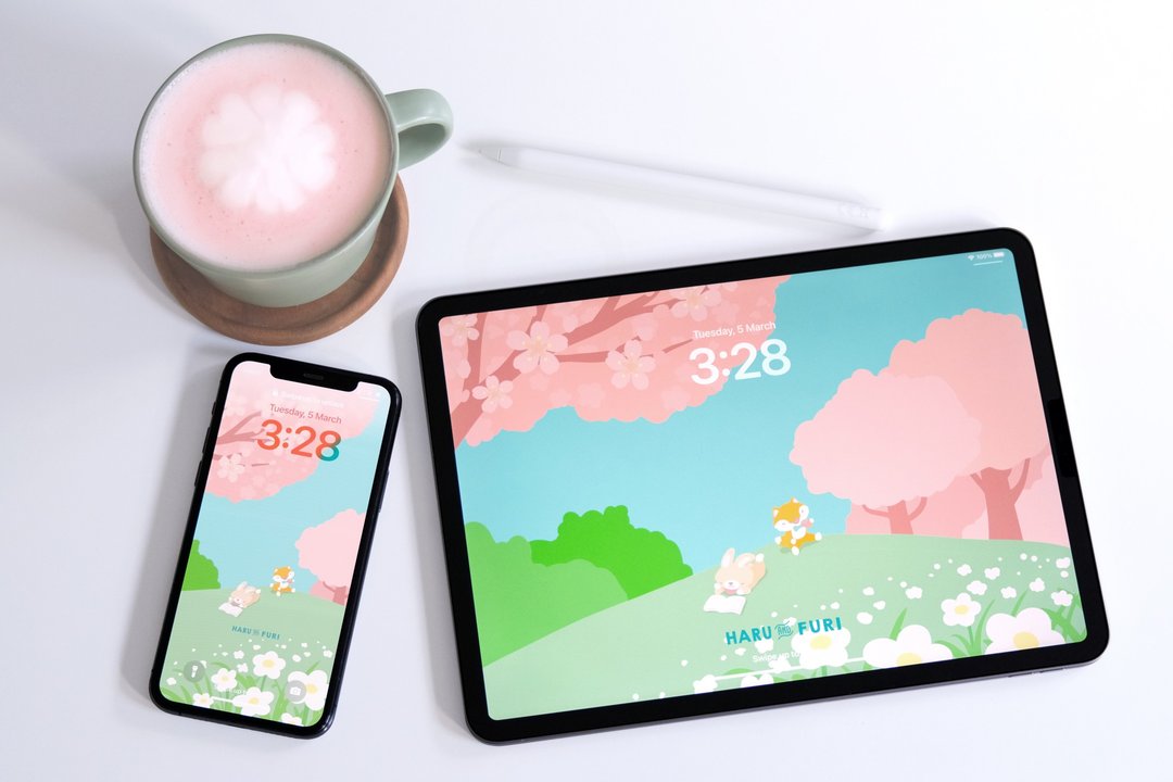 手机/iPad 壁纸电子档 - 春 - 电脑手机桌布/贴图/App 图示 - 其他材质 
