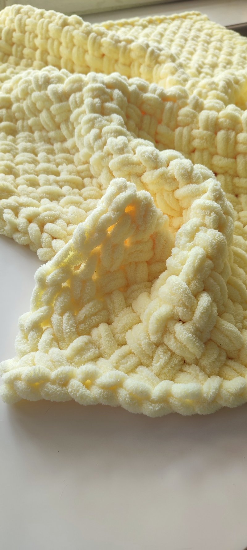 新生儿毛毯婴儿盖婴儿车床罩接收婴儿礼物 - 被子/毛毯 - 聚酯纤维 黄色