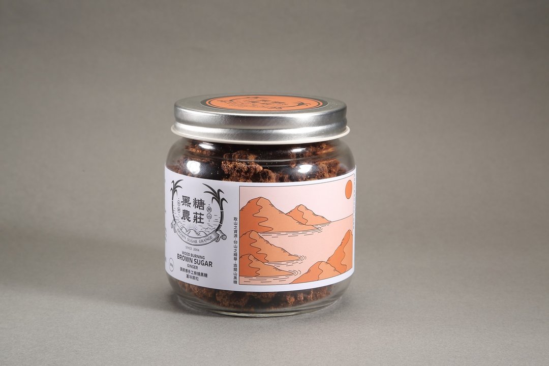 【黑糖农庄】 罐装手工黑糖 | 姜味 - 蜂蜜/黑糖 - 新鲜食材 咖啡色