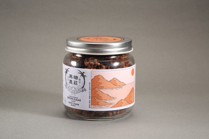 【黑糖农庄】 罐装手工黑糖 | 姜味 - 蜂蜜/黑糖 - 新鲜食材 咖啡色