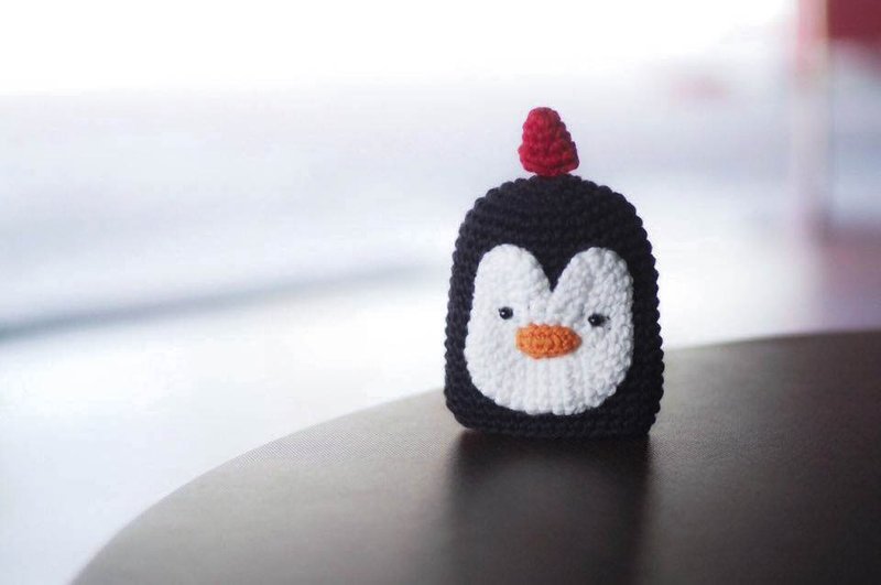 Knitted key cover - 钥匙链/钥匙包 - 其他材质 黑色