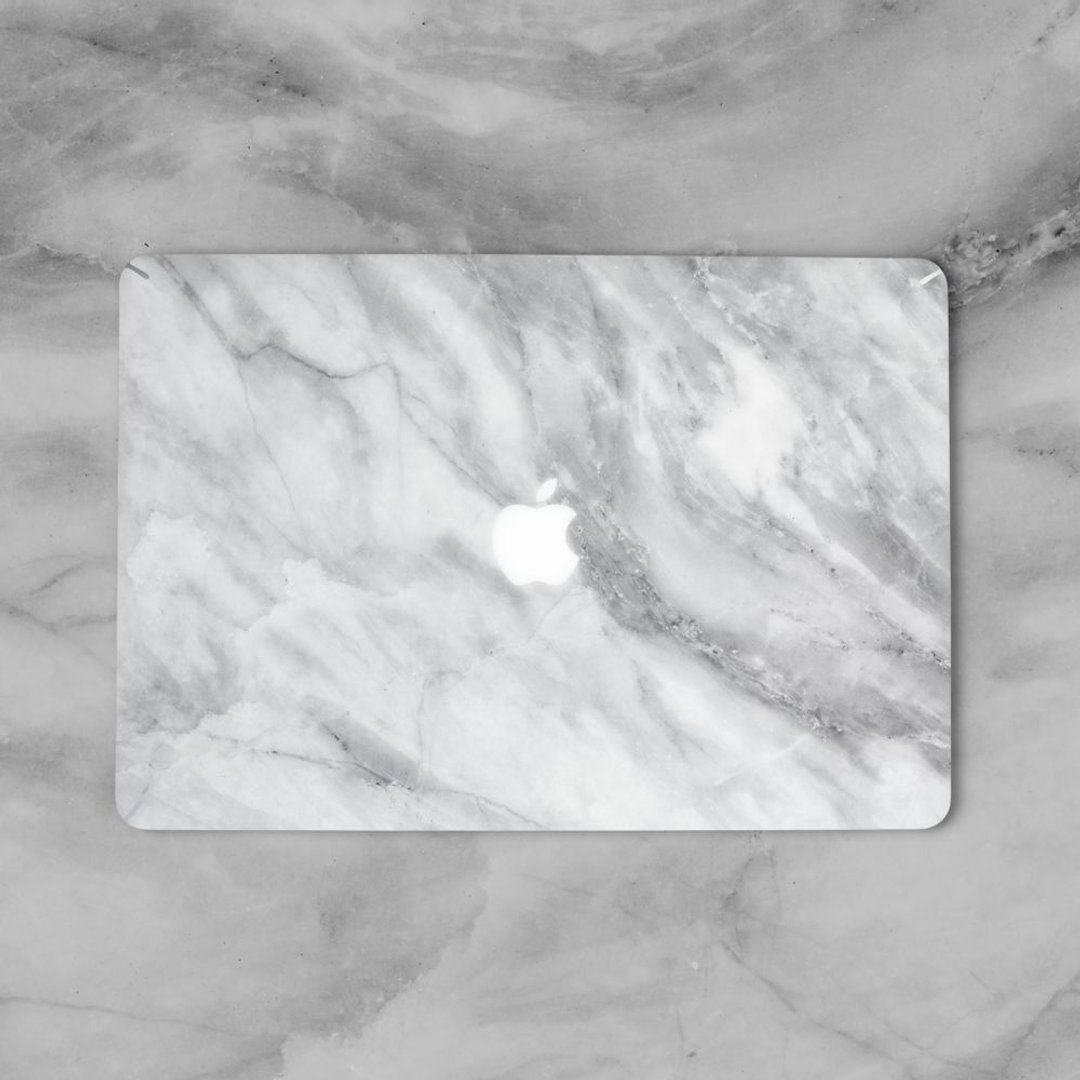 香港品牌 Sell Good 原创大理石纹理 MacBook 贴膜 保护贴 - 经典 - 平板/电脑保护壳 - 其他材质 白色