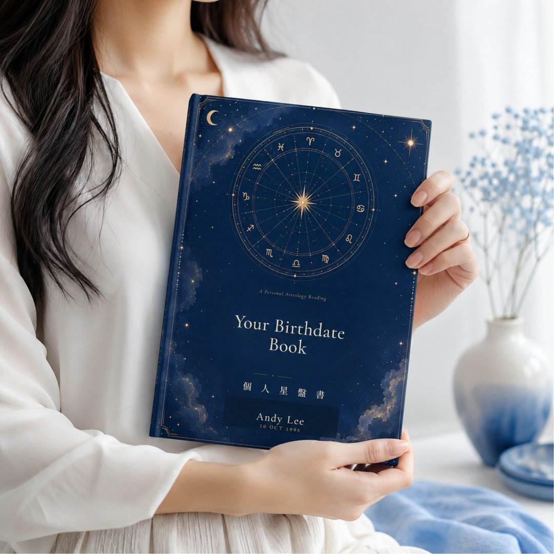 个人占星命书 专业占星师撰写150页 全客制化星座书 实体或电子版 - 刊物/书籍 - 纸 白色
