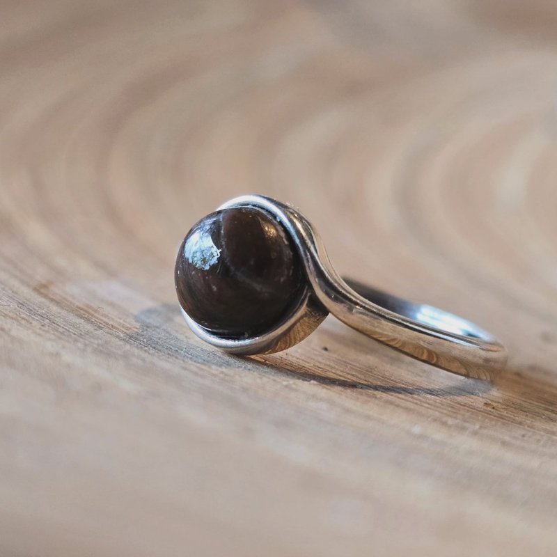 珀。红碧玉戒指 - 戒指 - 宝石 