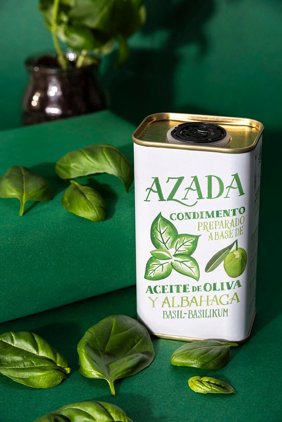 AZADA 亚查达 天然罗勒风味 特级初榨橄榄油 - 酱料/调味料 - 新鲜食材 