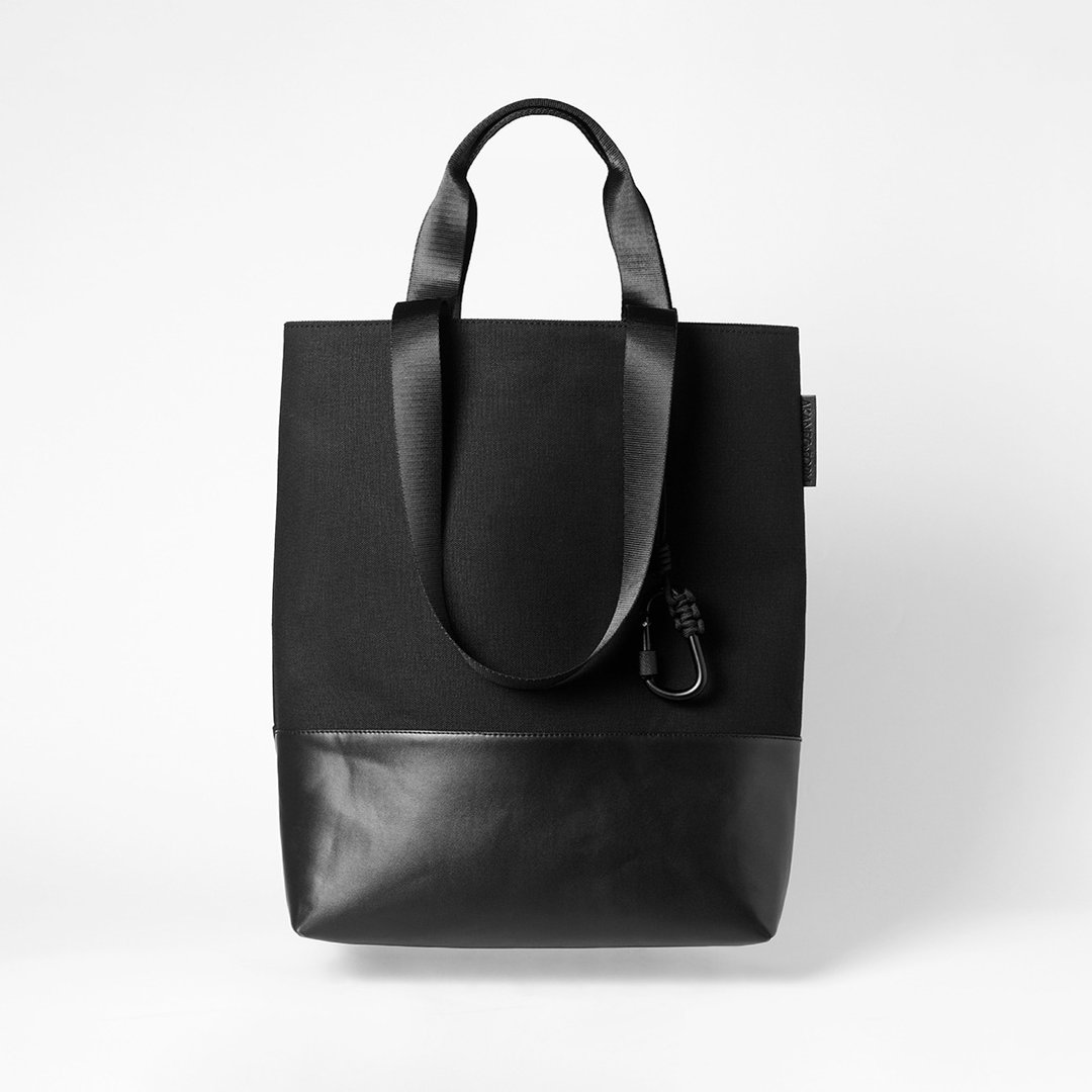Canvas bag SQ Collection-Black - 手提包/手提袋 - 其他材质 黑色