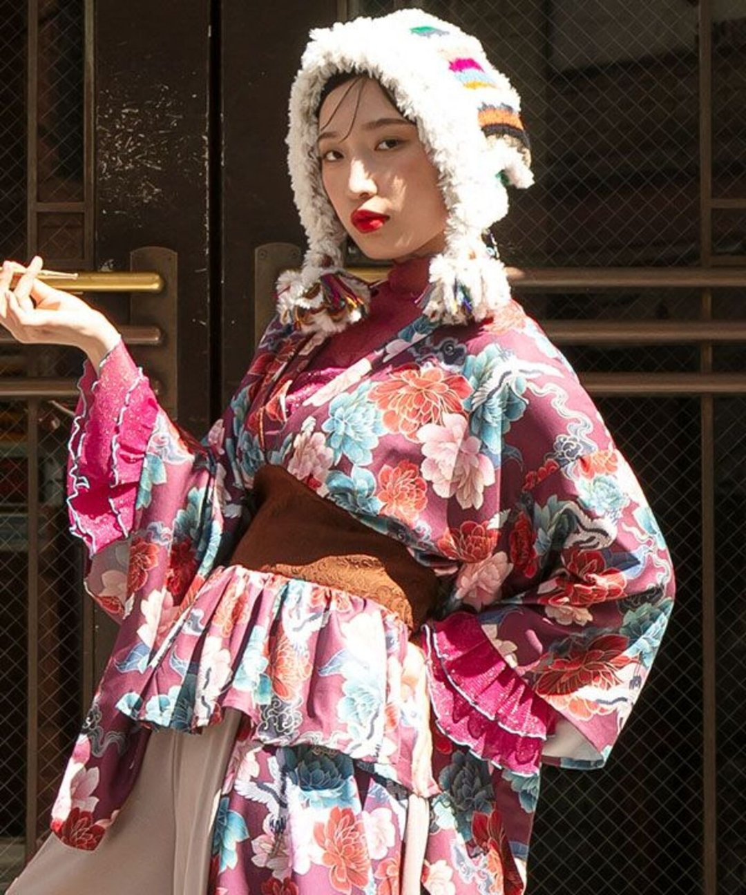 【热门预购】斯拉米亚东洋风绑带上衣 (二色) COT-5310 - 女装上衣 - 其他人造纤维 