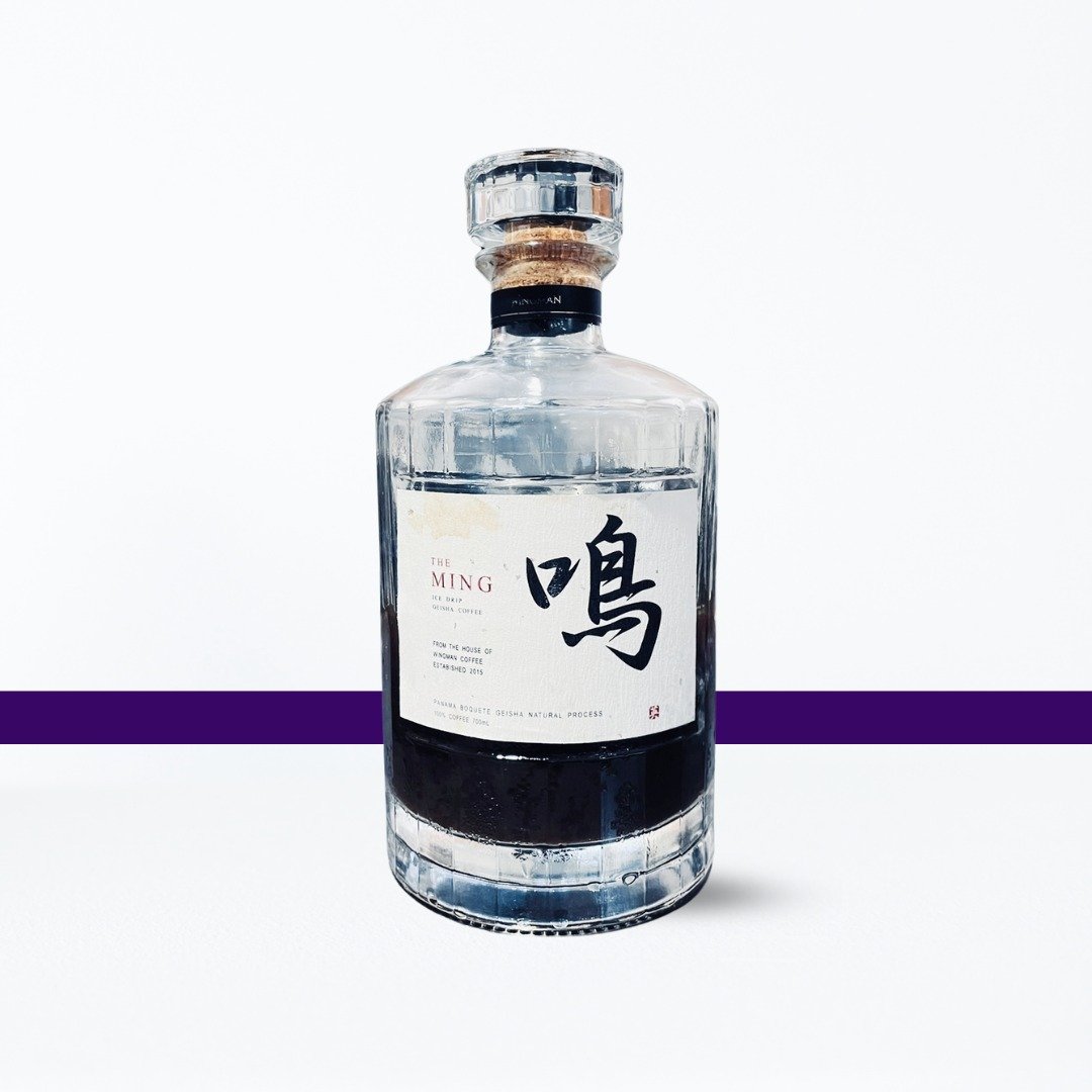 【鸣】顶级冰滴咖啡 巴拿马 日晒 艺伎 瑰夏 - 咖啡 - 玻璃 咖啡色